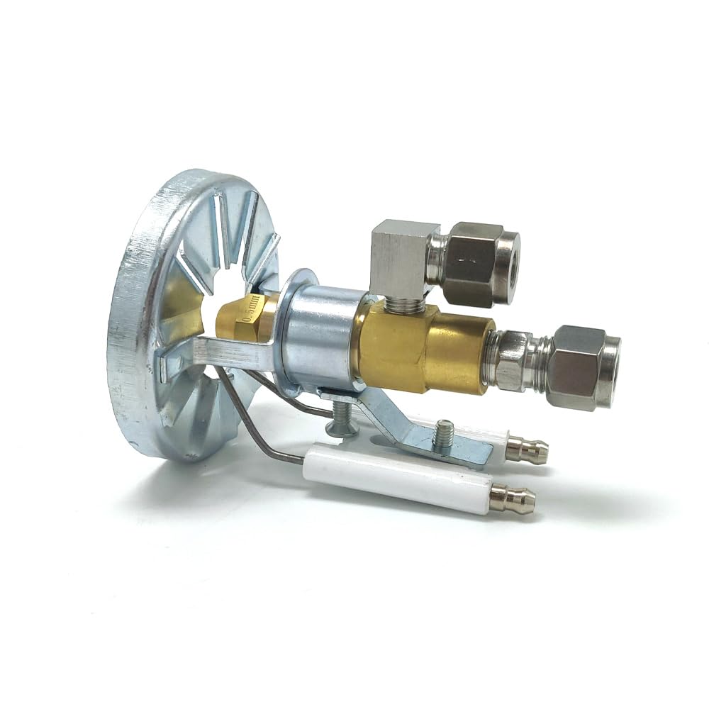 Bruciatore di olio esausto, ugello del bruciatore di olio pesante, sifone a cono pieno può ottenere un'atomizzazione efficiente(1.3mm)