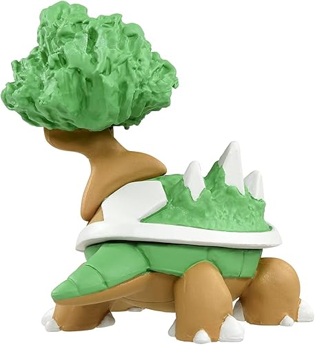 Miniatura 4 de Takara Tomy Pokemon Monster Collection Moncolle MS-58 Torterra Chelterrar 1.5 inches