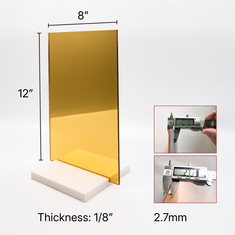 Colorful Acrylic Sheets 8x12