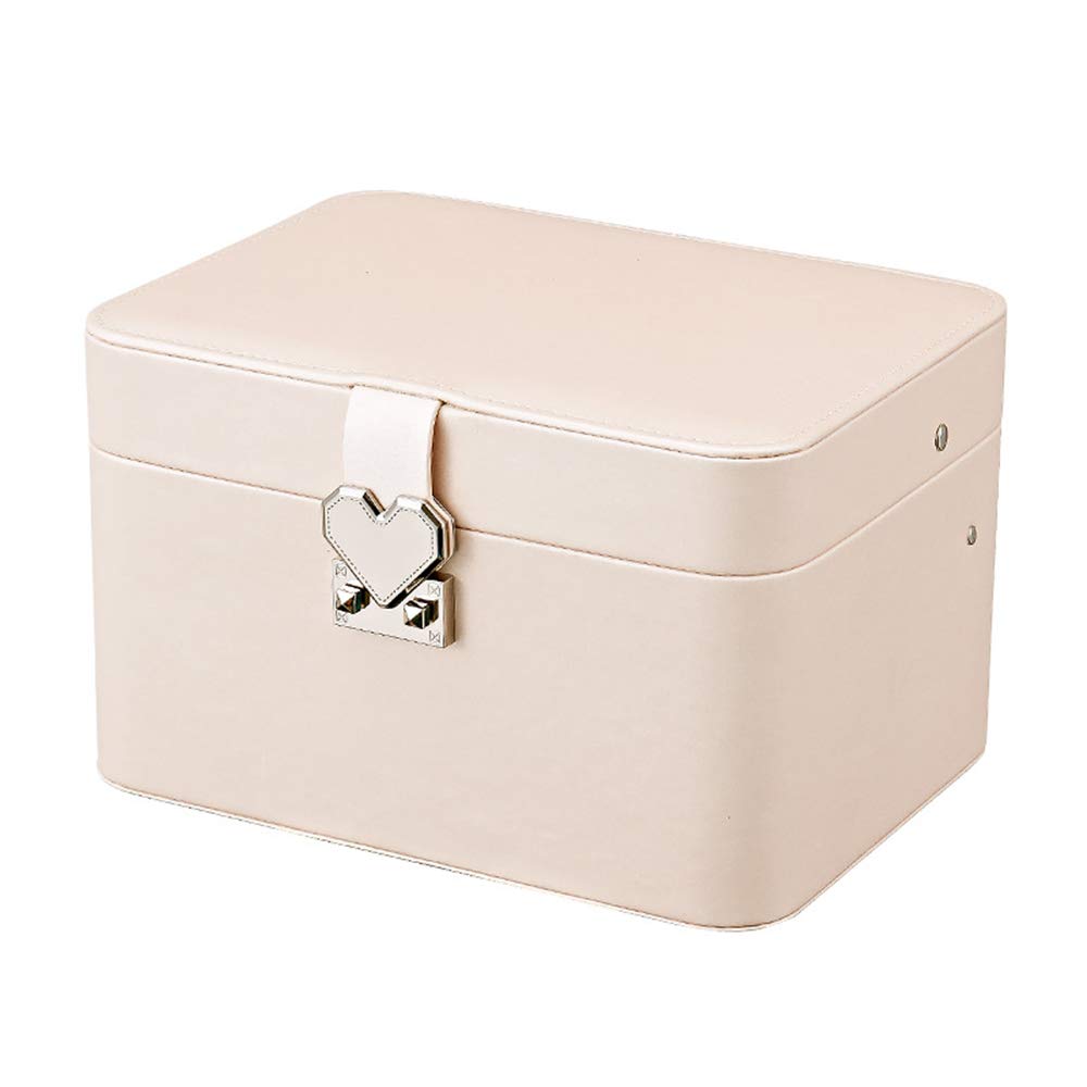 Beau Sac de Maquillage avec Cloisons Amovibles Sac de Rangement cosmétique Trousse à Maquillage Beauty Case pour Pinceaux de Maquillage Vernis à Ongles ect Hermétique