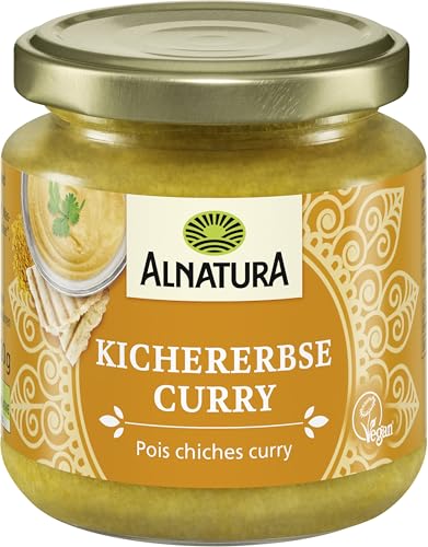 Alnatura Bio Brotaufstrich Kichererbse Curry, vegan (1 x 120 g)