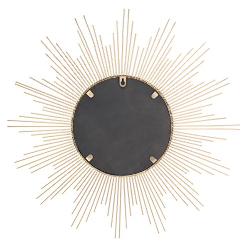 Stonebriar Sunburst Wall Mirror, 24 Inch, Gold #TOP4