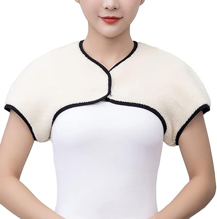 Amazon 肩当て 肩 あたため 肩用サポーター 肩用ウォーマー メンズ レディース 防寒保温 ソフト 肩冷え防止 温活 両肩用 安眠 寒さ対策 冷房対策 肩温めるグッズ 男女兼用 脱着便利 オフィス 自宅 寝る 通勤 野外作業 スポーツ アウトドア M Chengcheng 肩用