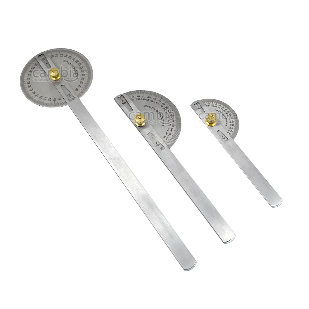 Cambia Goniometer Set of 3 with Knee Hammer and Measuring Tape (with Tuning Fork 1024hz) - Image 3 thumbnail