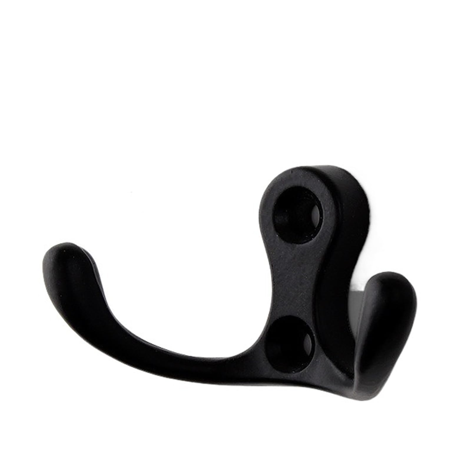 Zguouzantye 305 Black 2 Zinc Alloy Wall Hooks For Coat Hat Hangers