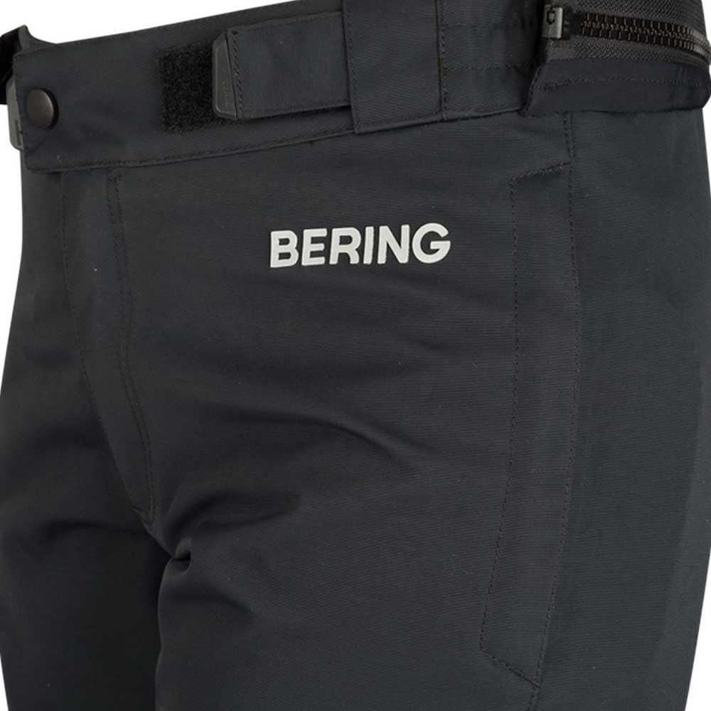 Bering Zephyr wodoodporne damskie spodnie tekstylne motocyklowe, czarny, 40
