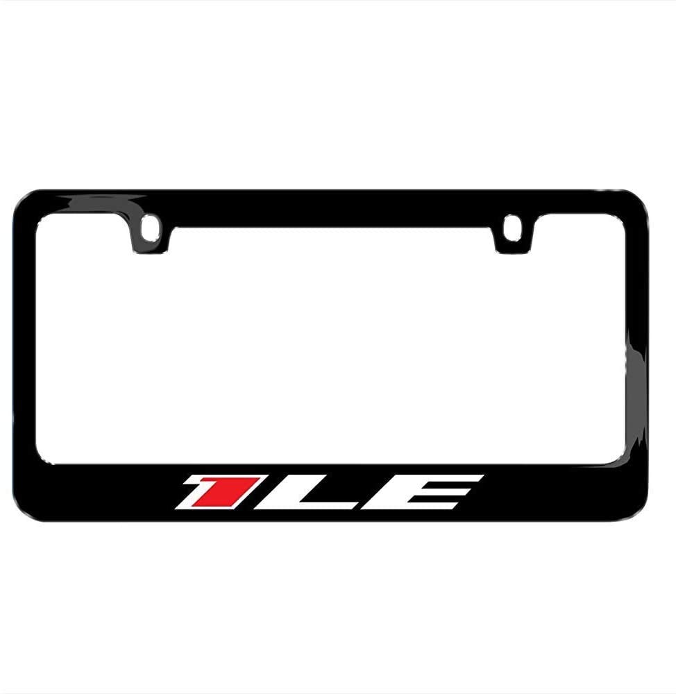 License Plate Holder Black Metal License Plate Frames - Camaro 1LE