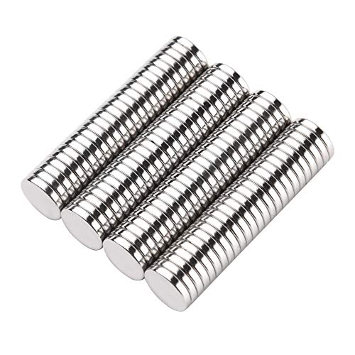KLF 超強力 マグネット 耐熱220度 N52 ネオジウム磁石 角型/丸形 収納ケース付き (10*2mm(100個))