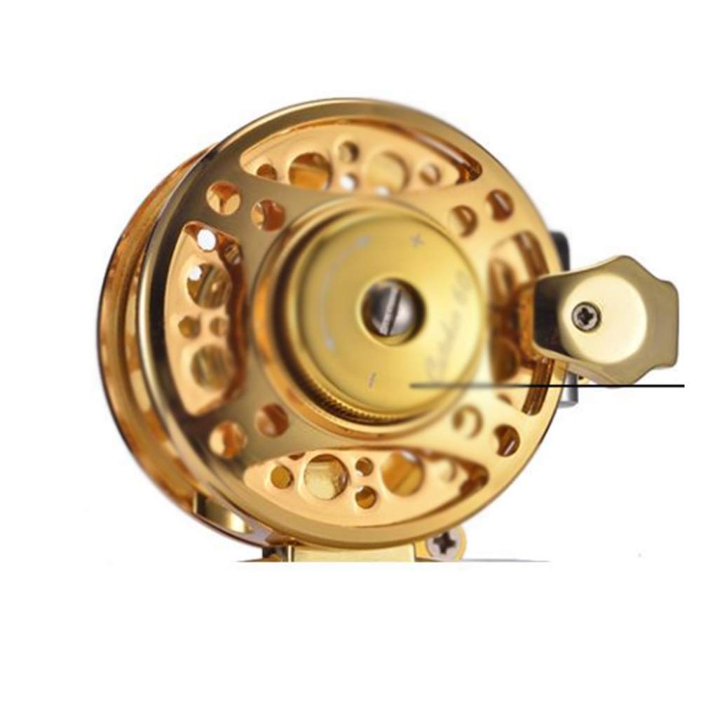 Pneumatico anteriore a doppio velocità in metallo pieno con linea di organizzazione automatica, bobina da pesca -leggera ventilazione