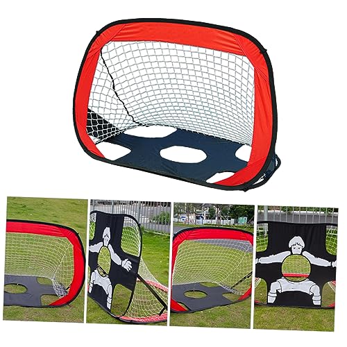 But de football portable pliable cage soccer avec barrière de protection enfant extérieur