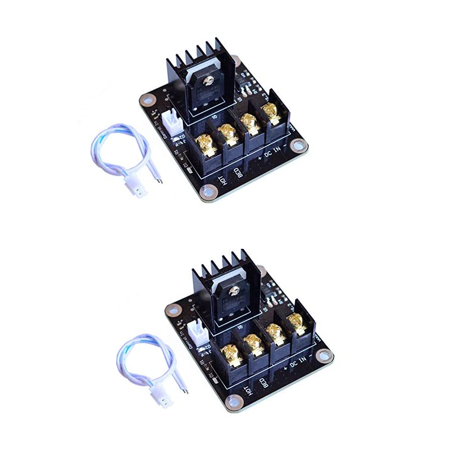 xcluma 3D Printer Heated Bed Power Module High Current 210A MOSFET Upgrade RAMPS 1.4 (Pack of 2)-image-44