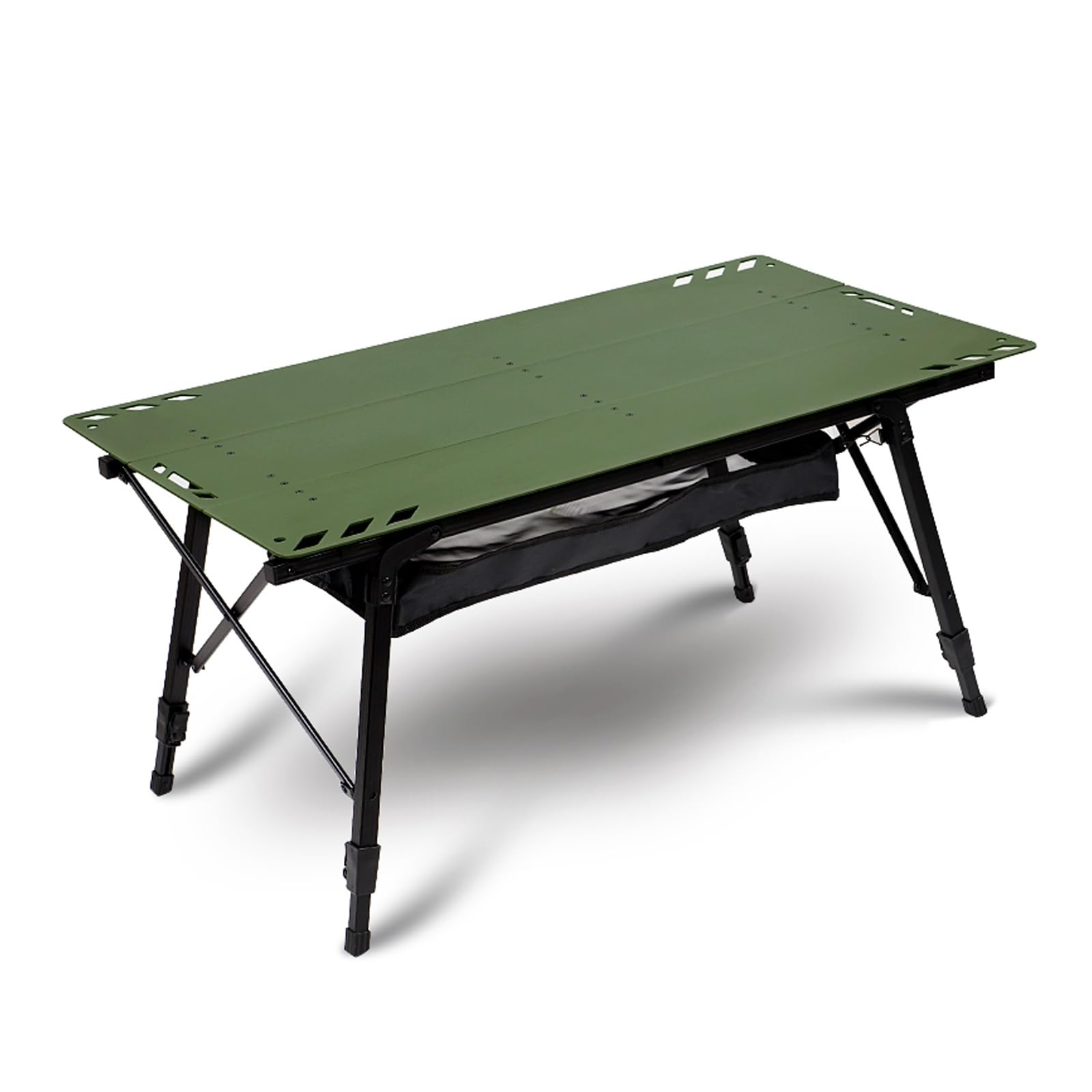 Tavolo Pieghevole VILLEY In Alluminio - 52x52x65cm, Leggero, Con Borsa Trasporto - Foto 5