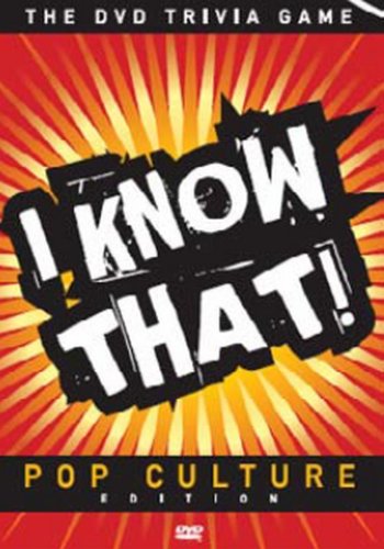 I Know That - Pop Culture [DVD]