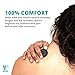 Nikken 1 PowerChip Medallion Charm - 1450, Black, Magnetic Therapy Far Infrared, Reduce Stress Fatigue Soreness, EMF Electromagnetic Frequency Protection Blocker, 900-1000 Gauss, Kenko