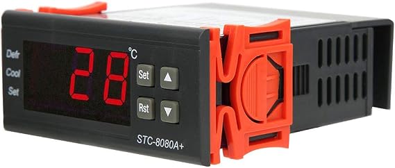 STC 8080A Digital Alarm Temperature Controller Thermostat for Cooling and Defrosting
