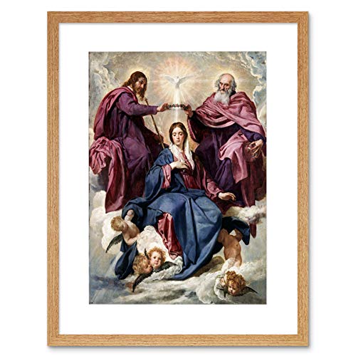 Wee Blue Coo Painting Velazquez Coronation Of The Virgin Lámina E...