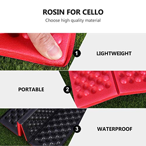 BESPORTBLE, 2 peças, tapete de acampamento leve, portátil, dobrável, espuma para sentar, impermeável