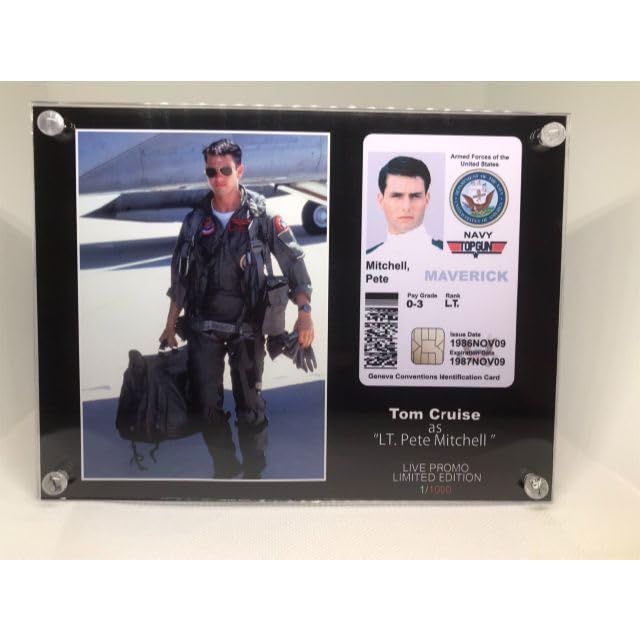 Movie Top Gun Maverick/ID Card Frame Tom Cruise