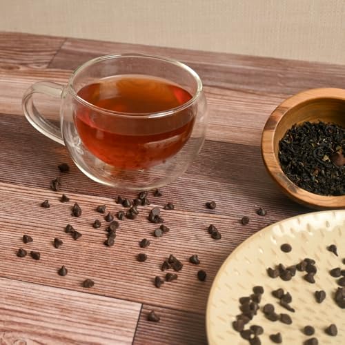 Image of Organic Positively Tea Company, Mint Chocolate Chip, Black Tea, Loose Leaf, 16 Ounce