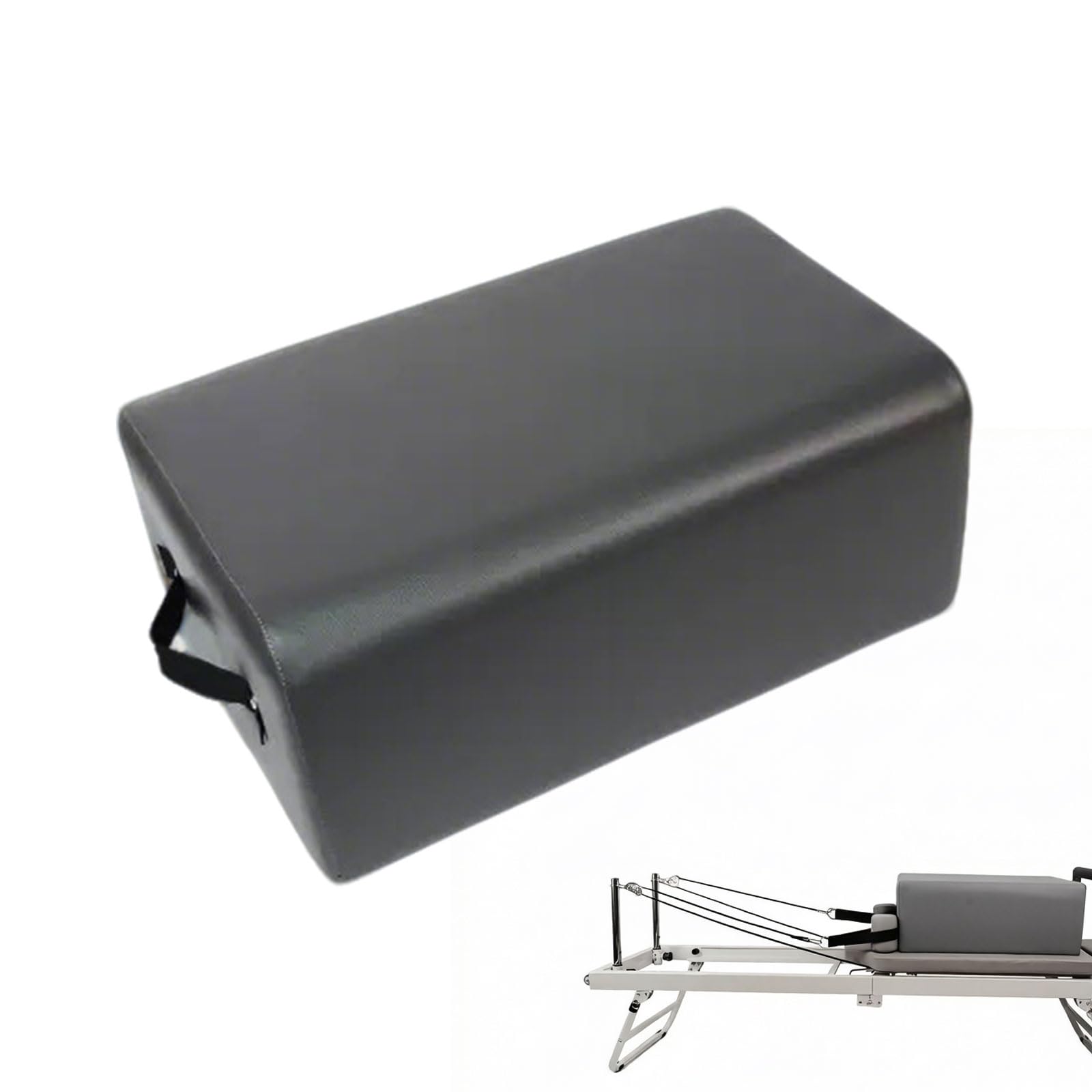 Pilates Reformer Box, Accessori Pilates per Esercizi di Stretching e Equilibrio per Esercizi Che Migliorano la Gamma di Movimento,Grey