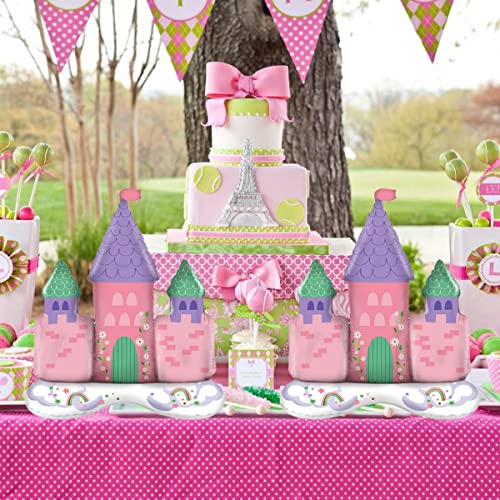 Castle Balloon 34Inch Pack Of 2 Groovy Castle Balloon Birthday Party Decorations For Girls Daisy Castle Balloons For Princess Party Decorations #TOP4