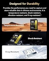 Lexar Professional 2000x SD Karte 128GB, SDXC UHS-II Speicherkarte ohne Lesegerät, Bis Zu 300MB/s Lesen, Class 10, U3, V90 SD Speicherkarte für DSLR, Videokameras in Kinoqualität (LSD2000128G-BNNAG) – Ansicht 8