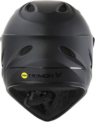 Demon United PDMIPS Podium Full Face Mountain Bike Helmet Black Includes Mips Technology thumb #3