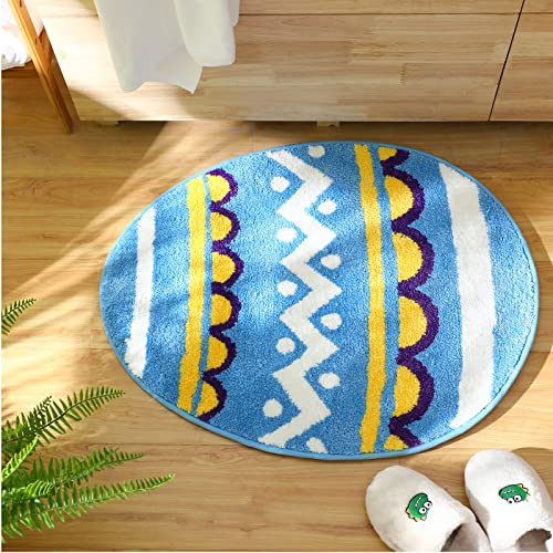 Panelee Easter Rug Easter Eggs Doormat Easter Eggs Bathroom Rug Decorative Spring Floor Eggs Mat Indoor Outdoor Kitchen Floor Mat Non Slip Washable Rug for Easter Home Decoration, 30" x 23.6" Panelee Easter Rug Easter Eggs Doormat Easter Eggs Bathroom Rug Decorative Spring Floor Eggs Mat Indoor Outdoor Kitchen Floor Mat Non Slip Washable Rug for Easter Home Decoration, 30" x 23.6"