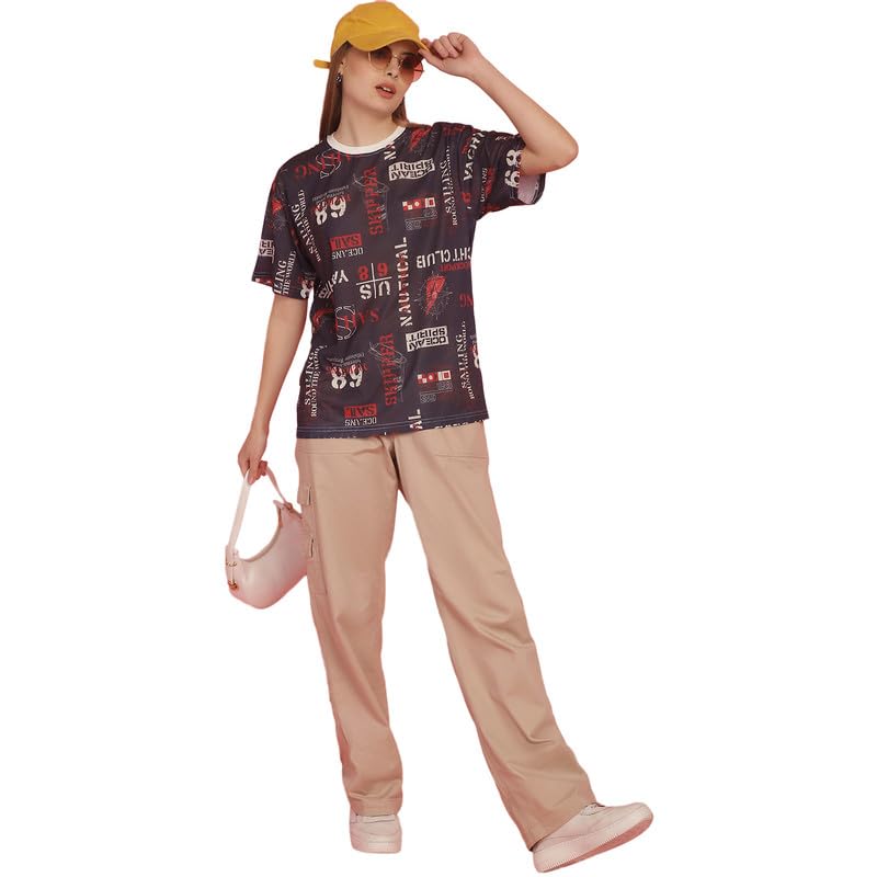 Image of Mack Jonney Regular Fit Women Tshirts(Pack of 1-MACK631860)