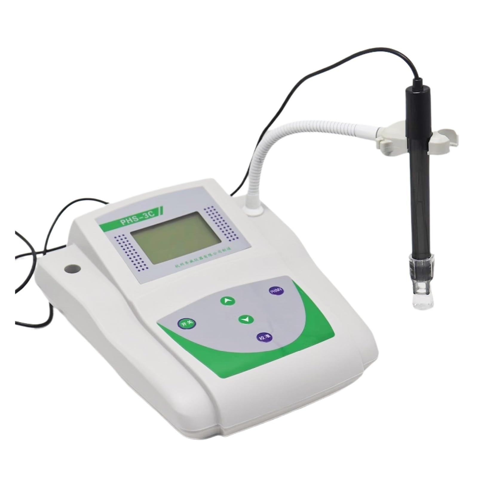 Cyfrowy miernik PH laboratoryjny Analizator PH wody o wysokiej dokładności Kwasymetr laboratoryjny z automatyczną kalibracją Podświetlany wyświetlacz(PHS-3C)