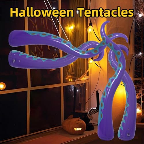 Tentacule gonflable pieuvre Halloween étanche pour grands espaces - 3