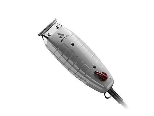Miniatura 6 de Andis 04780 T-Outliner - Cortadora de barba y cabello profesional para hombres con hoja en T de acero al carbono, tecnología sin golpes, recortadora