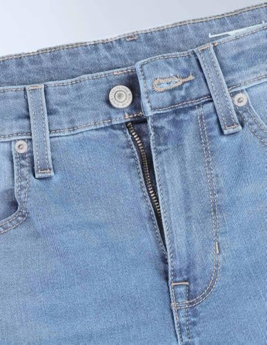 Image of Flying Machine Men's Slim Tapered Fit Jeans| Solid | Mid Rise | Stretchable | Jeans for Man