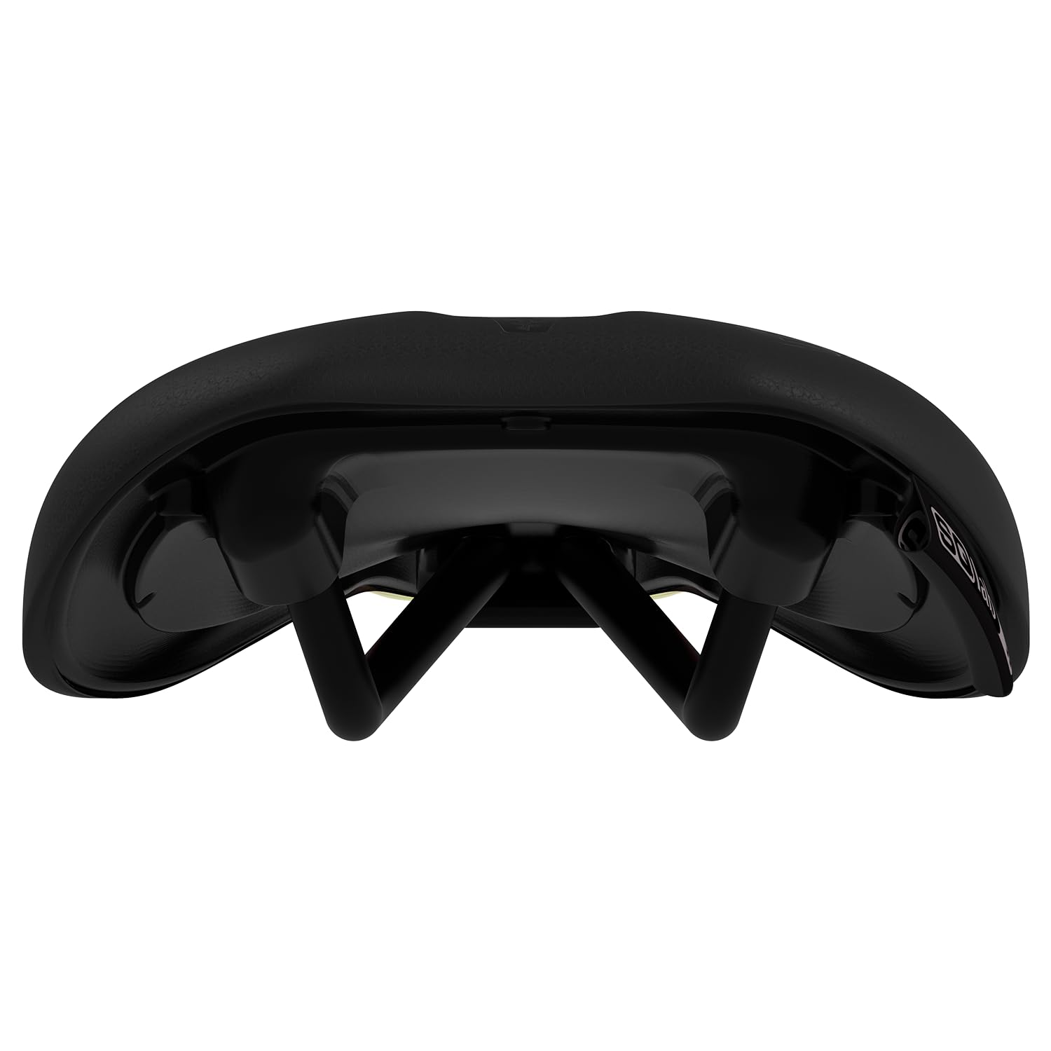 SQlab Kinder Fahrradsattel 6½ Ergowave Flames, ergonomischer Kinder Sattel mit Flammenmuster, 9 cm - 11 cm