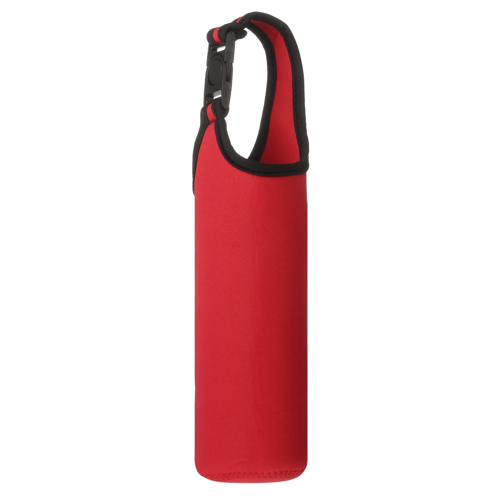 YELARXI Neoprene Water Bottle Sleeves, Water Bottle Carrier Insulators Beverage with Handle, 2.8 in Fit for Hiking Cycling Camping Travel (Red)