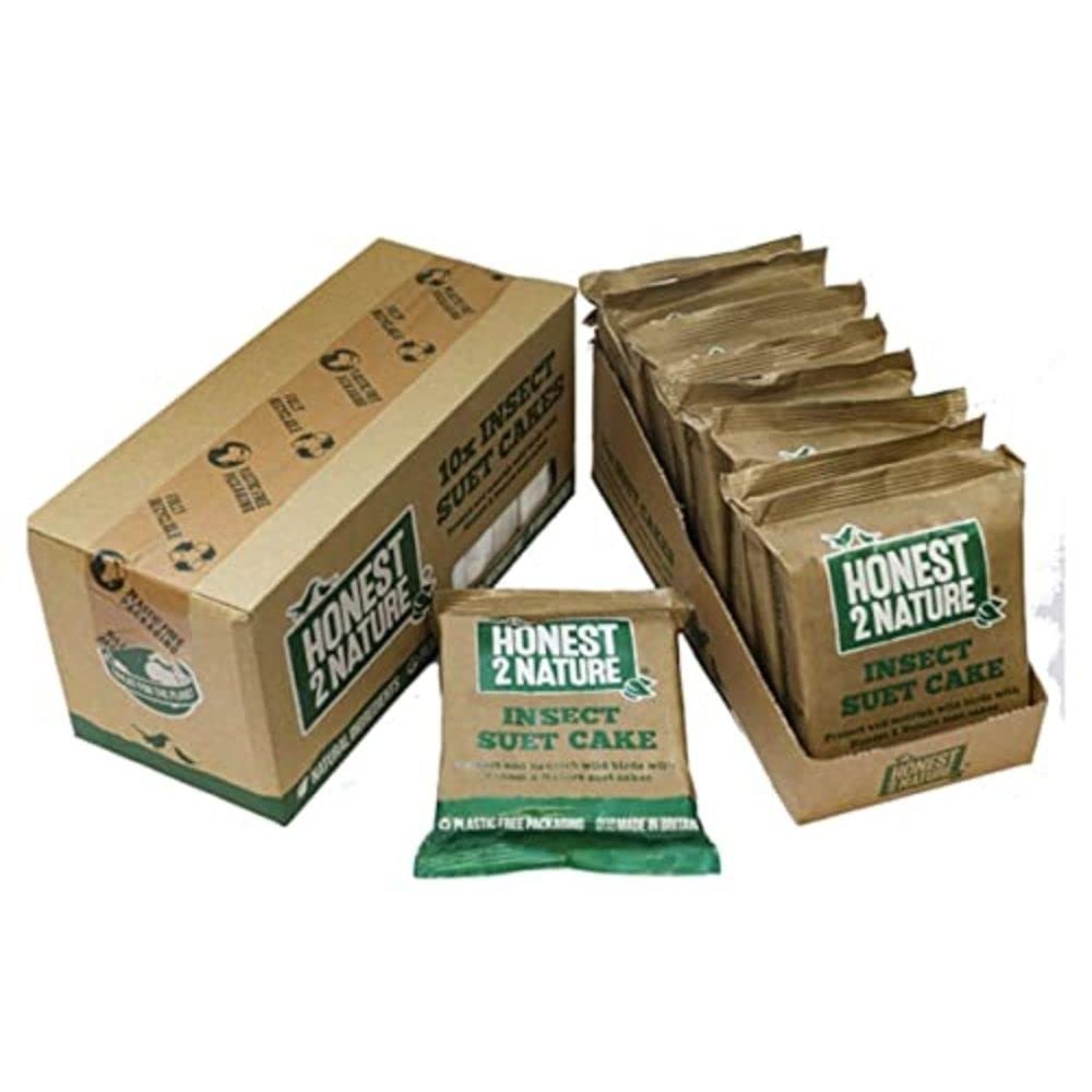 Honest 2 Nature Wild Bird Insect Suet Cakes Value Pack 10x280gm