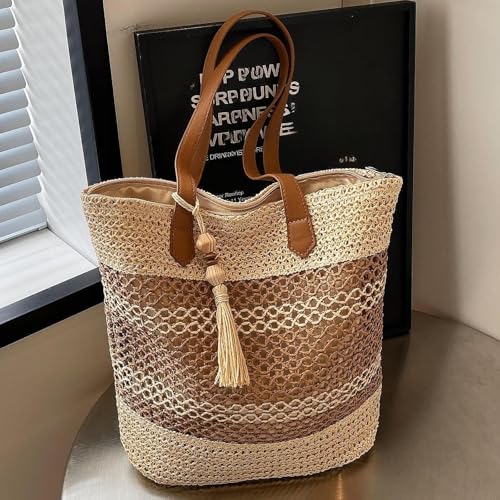 Image of Women Shoulder Bag Stylish Lightweight Handbag for Spring Commuting Shopping White