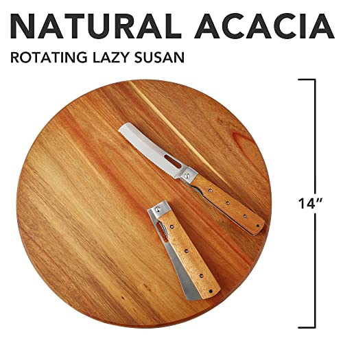 Oridom Acacia Wood Lazy Susan thumb #1