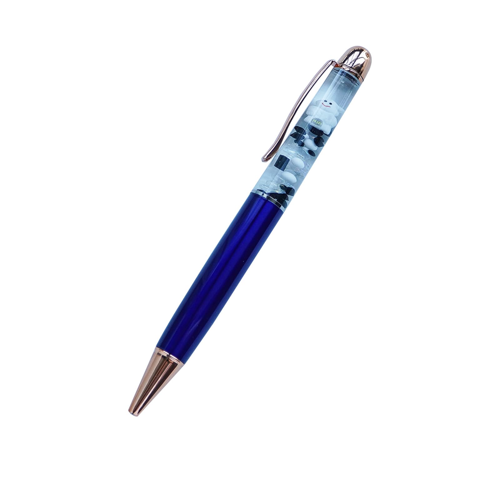 Sikyby Halloween Ghost Fun Pens Cute Floater Floating Liquid Writing Journaling Office Pen Unique Present Gifts(Blue)