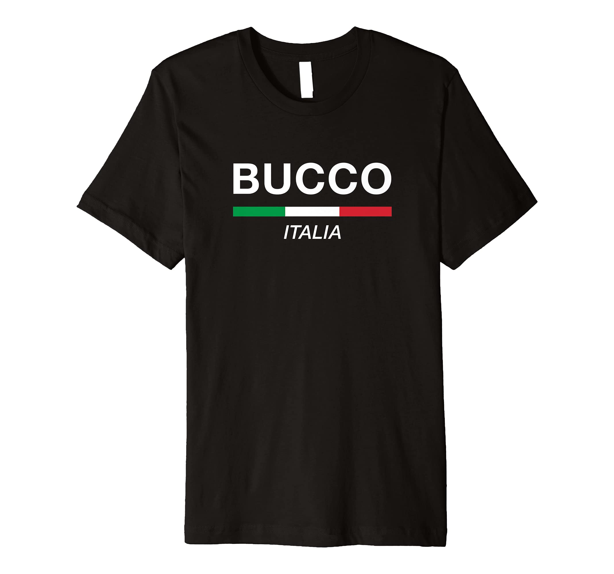 Bucco Italian Family Name Italy Flag Premium T-Shirt