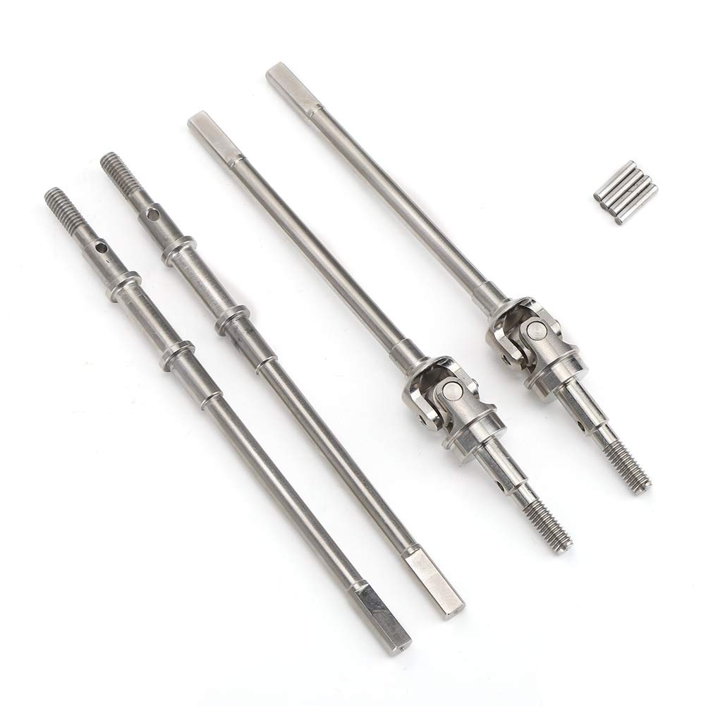 KIMISS Assale Posteriore Anteriore, per Axial SCX10 II 90046 90047 Axial Scx 10 Albero di Trasmissione Montare Semiassi 1 10 Modello di Auto RC