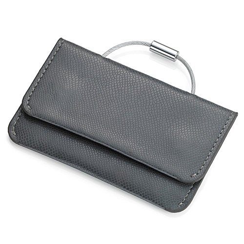 Preisvergleich Produktbild Troika, Uni Kreditkartenhülle, Grau / Red (Rot) - CCP16 / GY