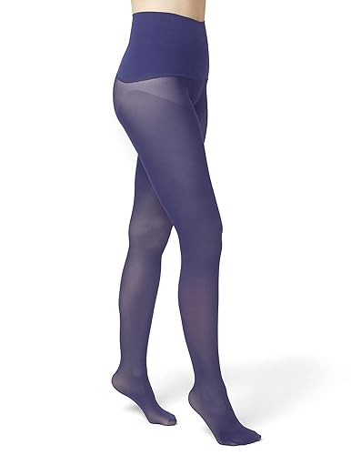 HUE womens Tights With Yoga Waistband - 2 - Navy