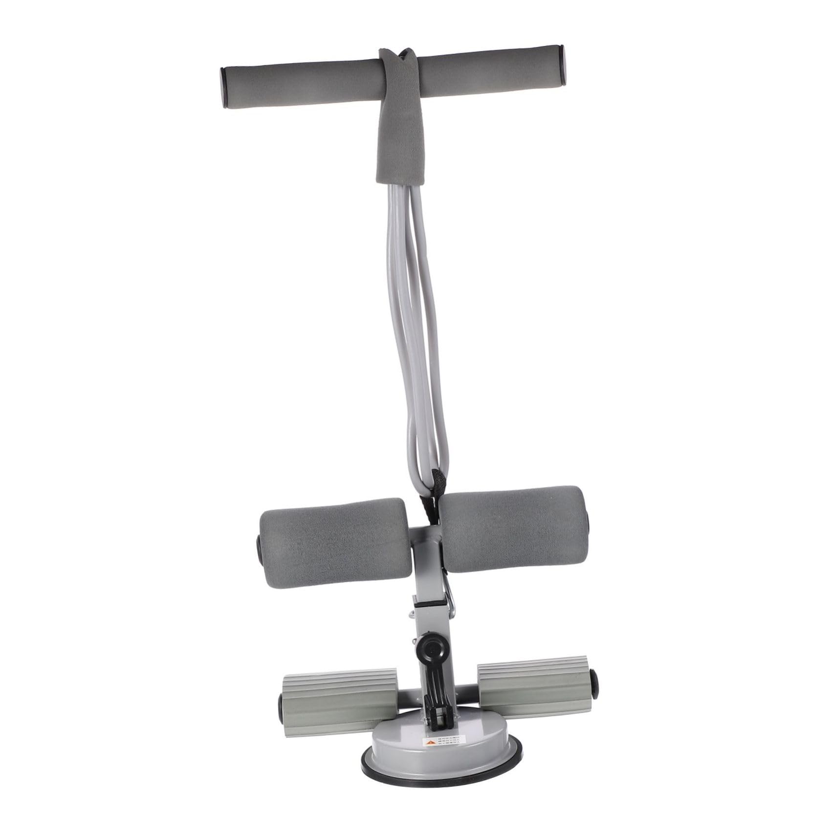 Sosoport Portable Sit-up Bar with Resistance Bands Abdomen Exerciser for Home Fitness