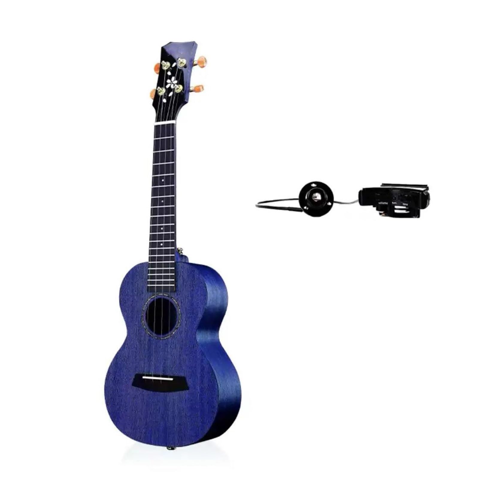 Ukulele Ukulele Dla Początkujących 23/26 Cali Korpus Z Mahoniu W Zestawie Futerał Na Instrumenty Muzyczne(Type3,26)