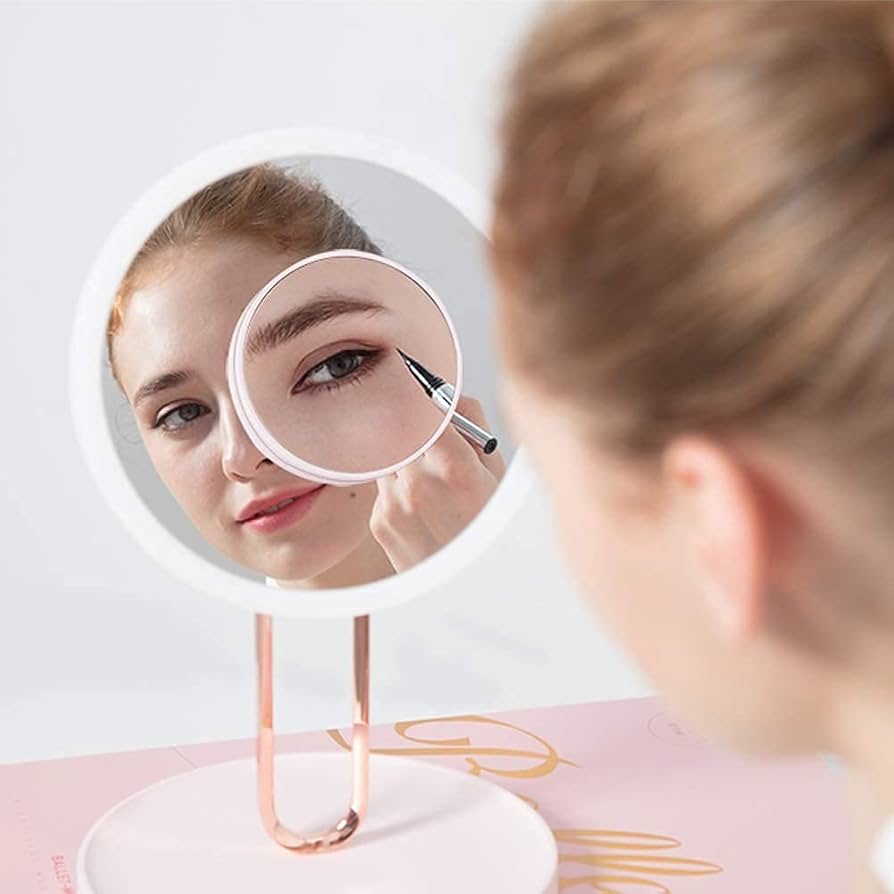 Amazon.com - ZXXDSGHUS Led Makeup Mirror Princess with Light