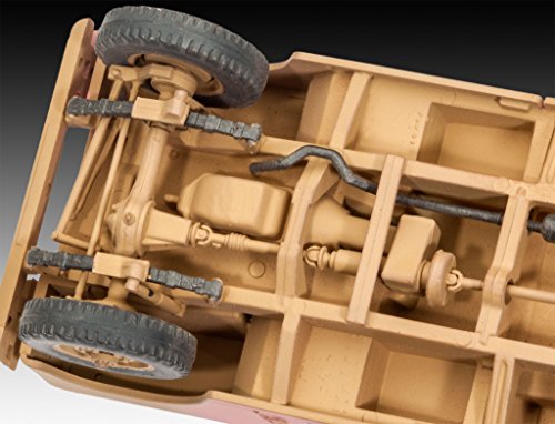 Revell Modellbausatz Panzer 1:35 - British 4x4 Off-Road Vehicle "SeriesIII (109"/LWB) im Maßstab 1:35, Level 4, originalgetreue Nachbildung mit vielen Details, 03246 – Bild 3