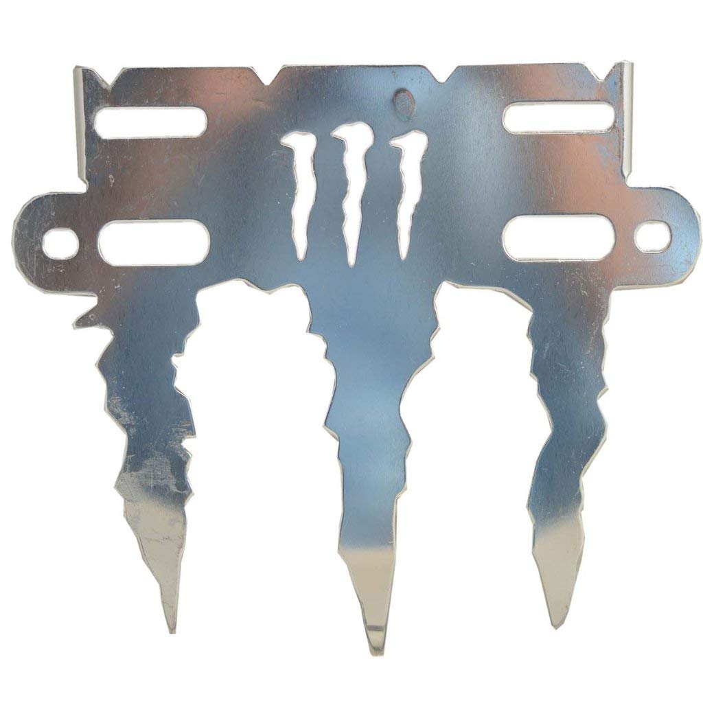 visionrabbit Premium Universal Monster Design Number Plate Tail Tidy_109