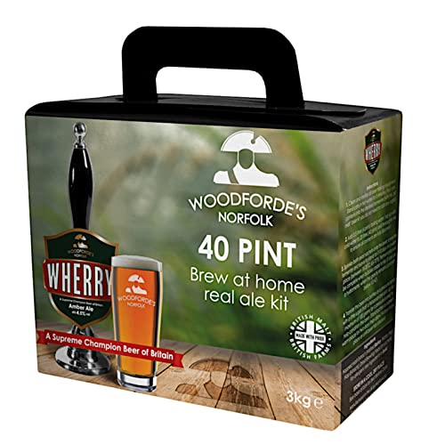 Woodforde's Wherry' Real Ale 40 Pint Homebrew Beer...