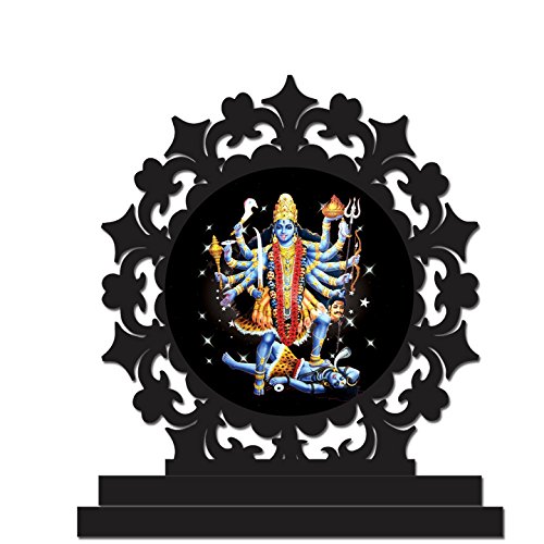 Plan To Gift Maa Kali Car Dashboard Idols Figurine Showpiece Wooden